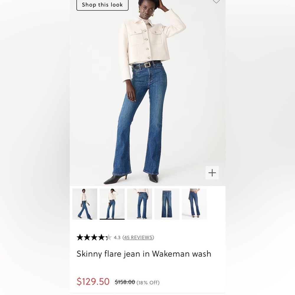 J. Crew Skinny Flare